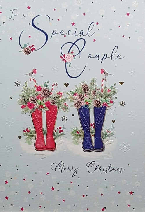 special couple christmas card