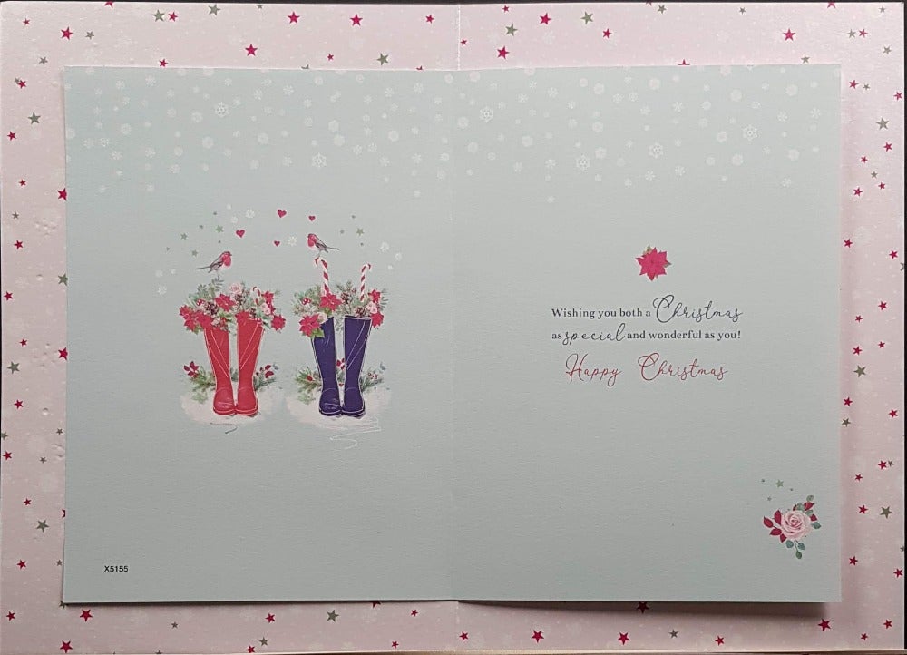 special couple christmas card