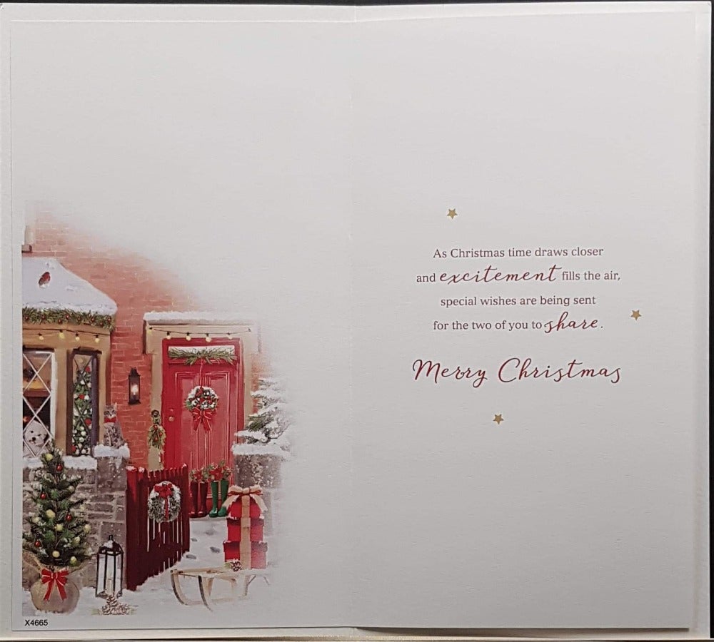 special couple christmas card