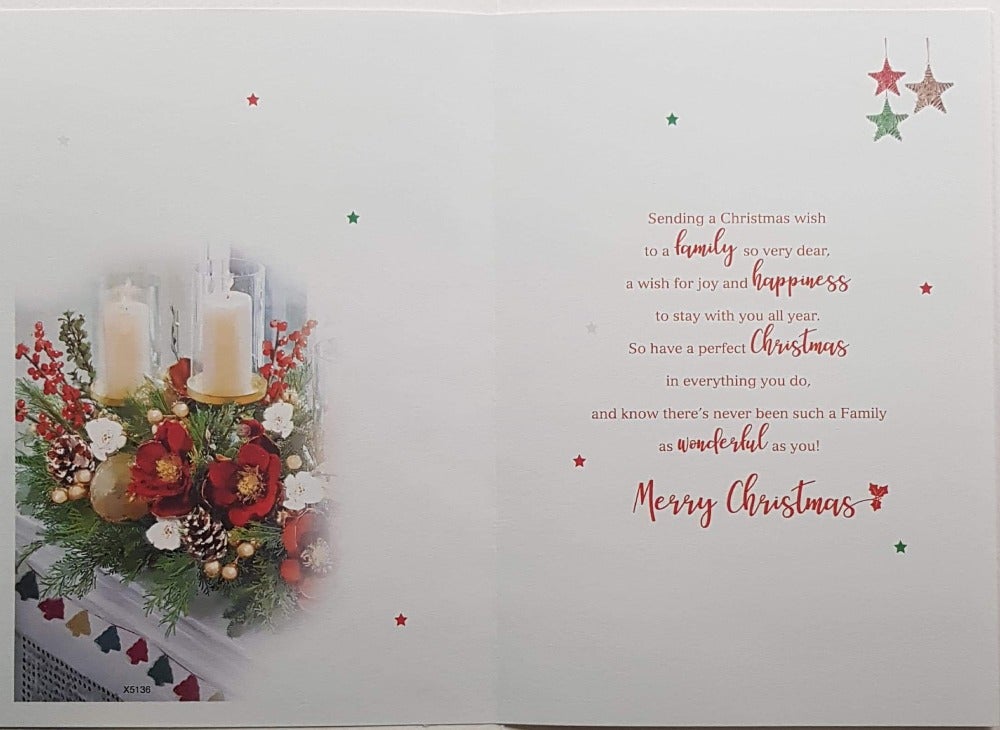 All the family christmas card