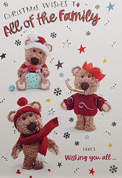 all the family christmas card