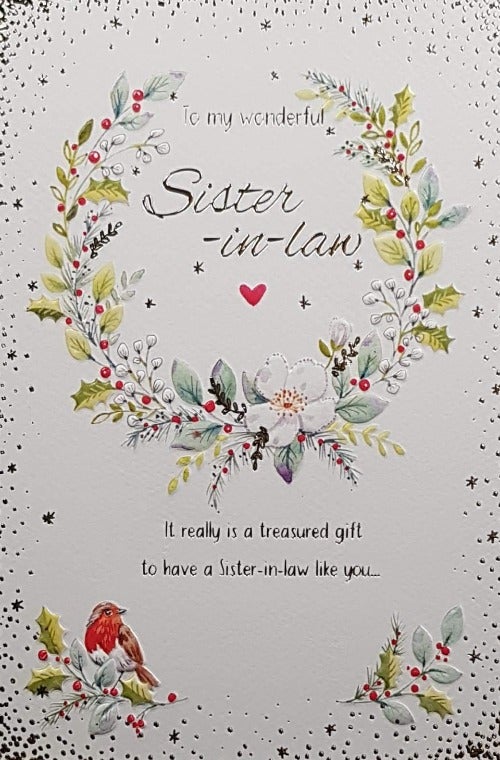 Sister In Law Christmas Card