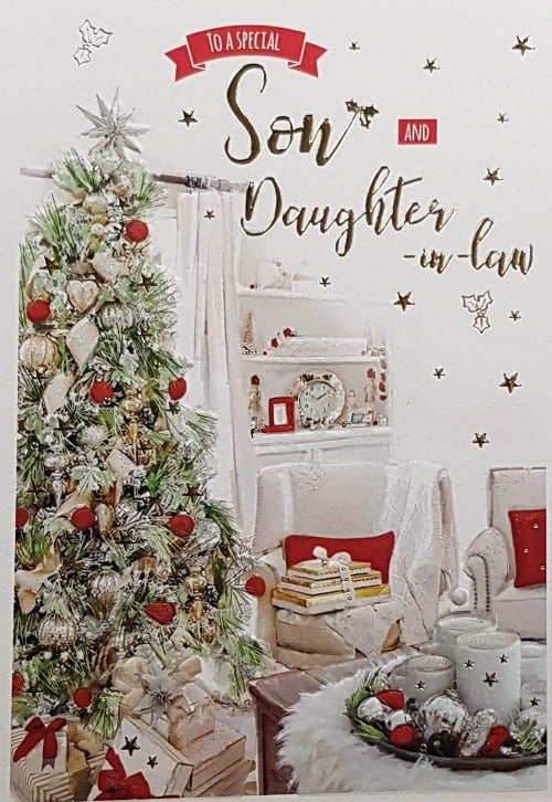 Son And Daughter In Law Christmas Card