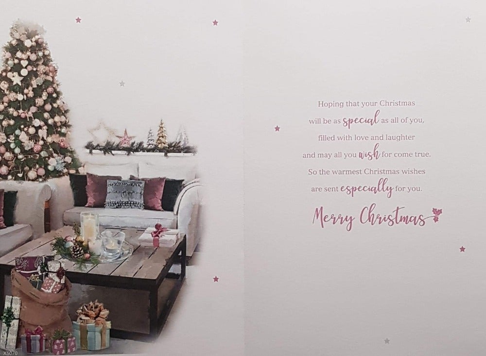 Niece And Family Christmas Card