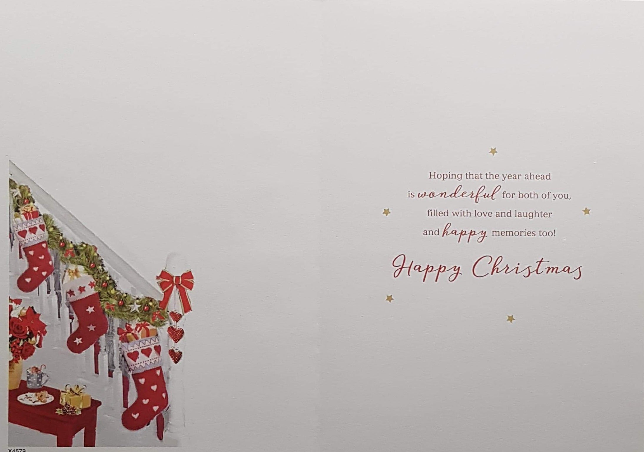 Son And Daughter In Law Christmas Card