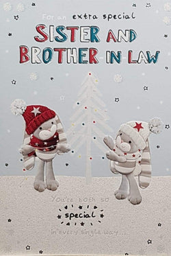 Sister And Brother In Law Christmas Card
