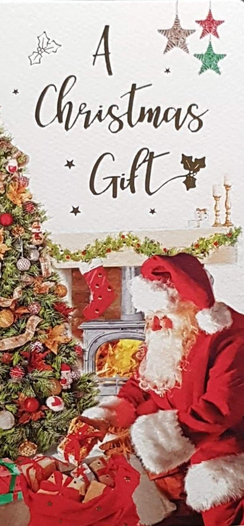 Money Wallet Christmas Card 