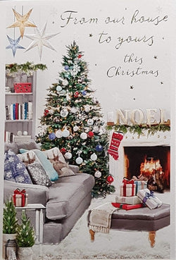 From Our House To Yours Christmas Card