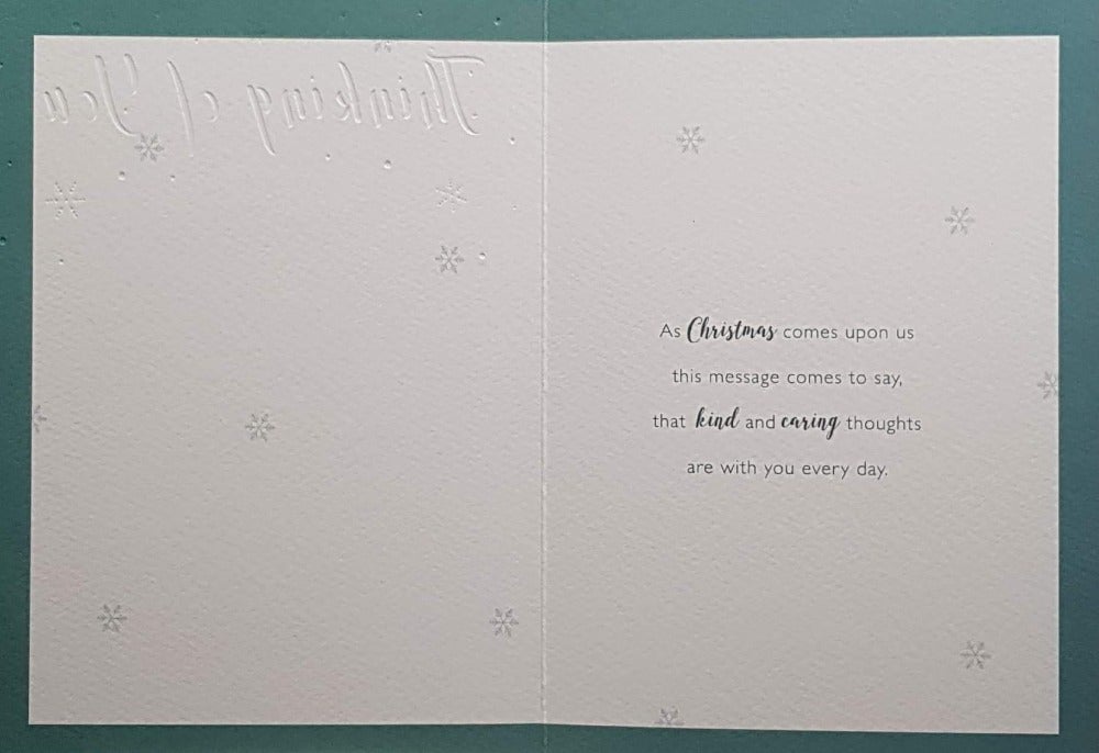 Thinking Of You Christmas Card