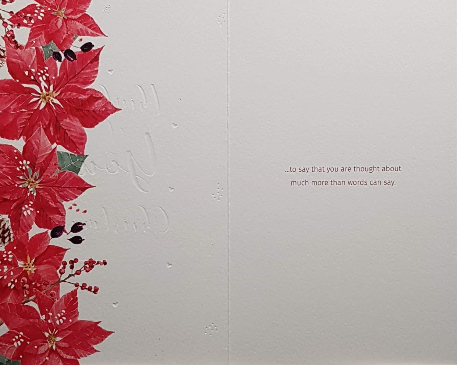 Thinking Of You Christmas Card