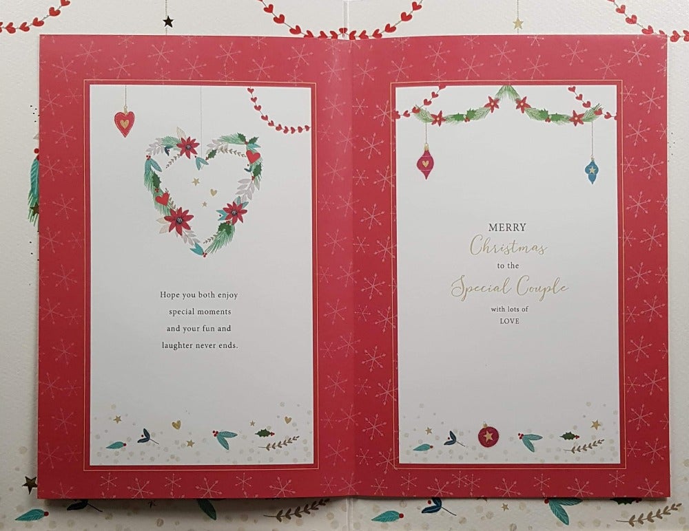 Special Couple Christmas Card