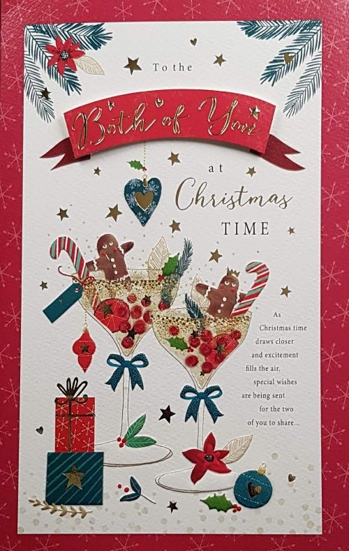 Both Of You Christmas Card