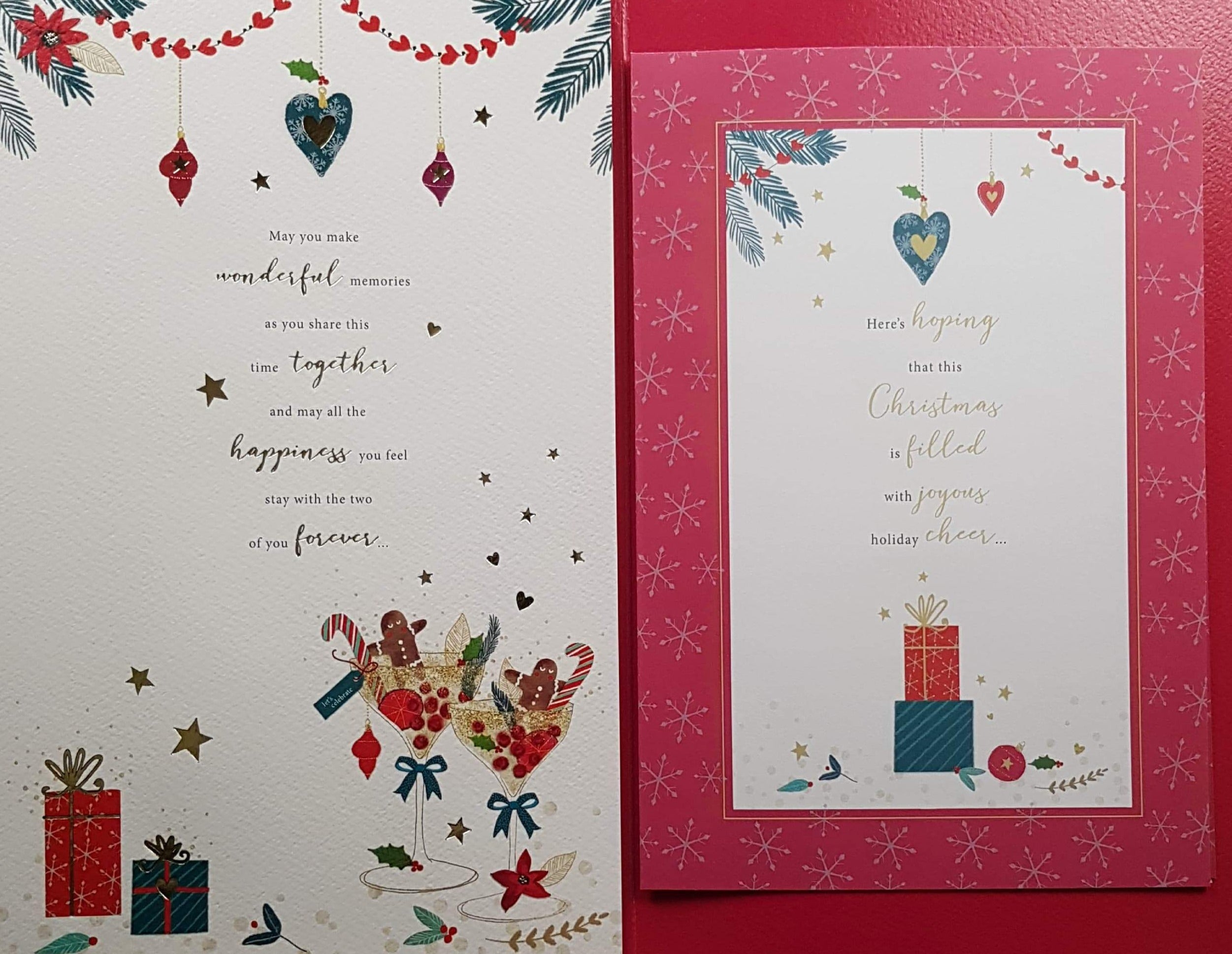 Both Of You Christmas Card