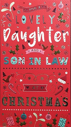 Daughter And Son In Law Christmas Card