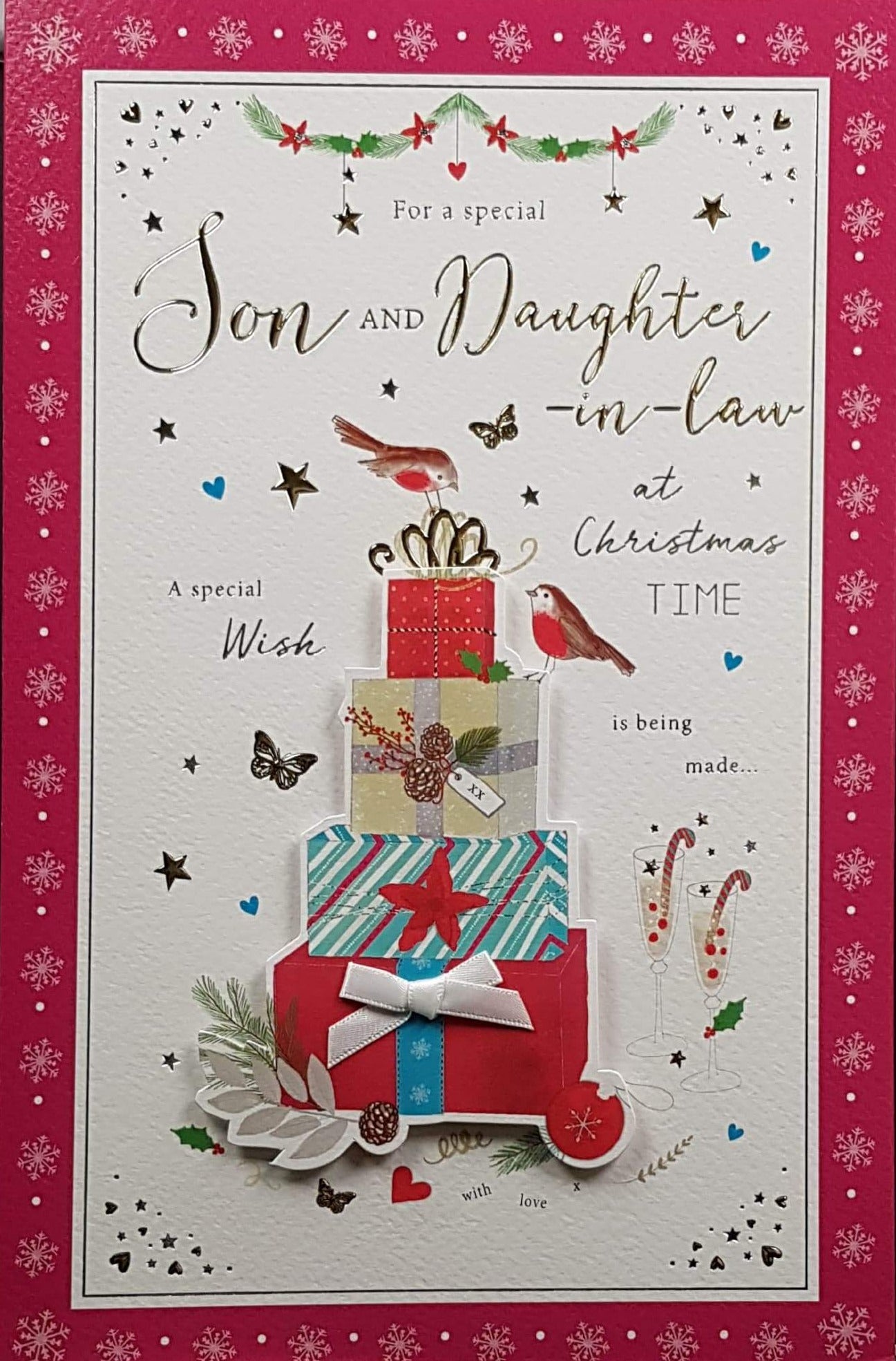 Son And Daughter In Law Christmas Card