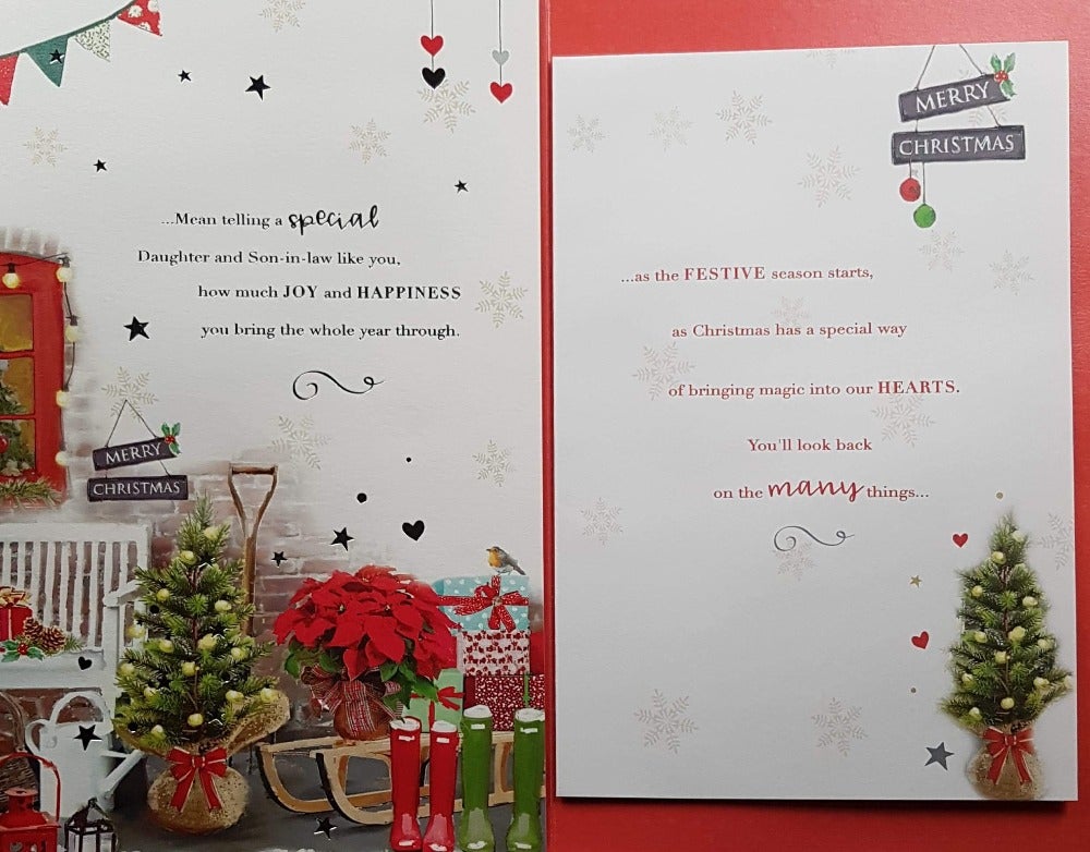 Daughter And Son In Law Christmas Card