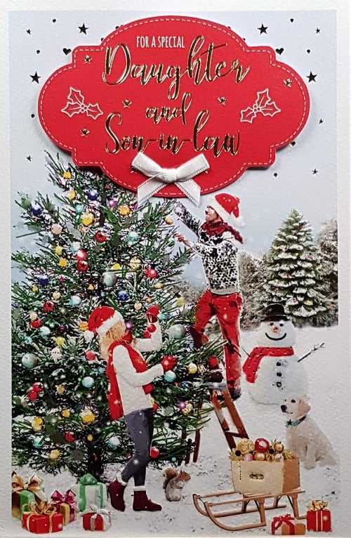 Daughter And Son In Law Christmas Card