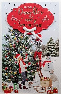 Daughter And Son In Law Christmas Card