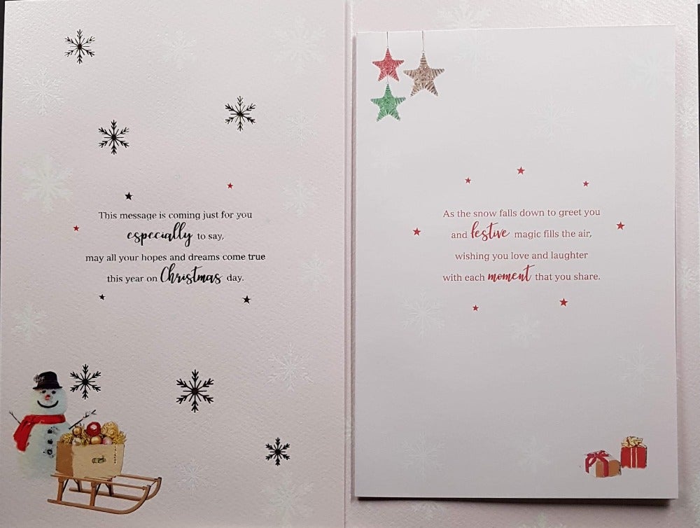 Daughter And Son In Law Christmas Card