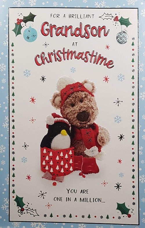 Grandson Christmas Card