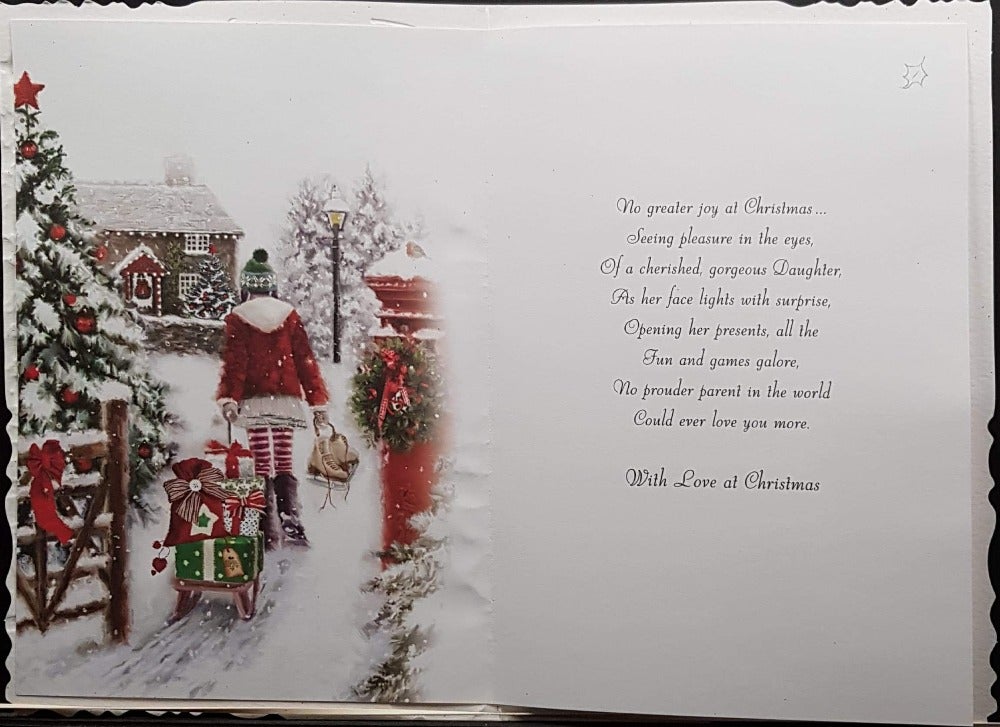 Daughter Christmas Card