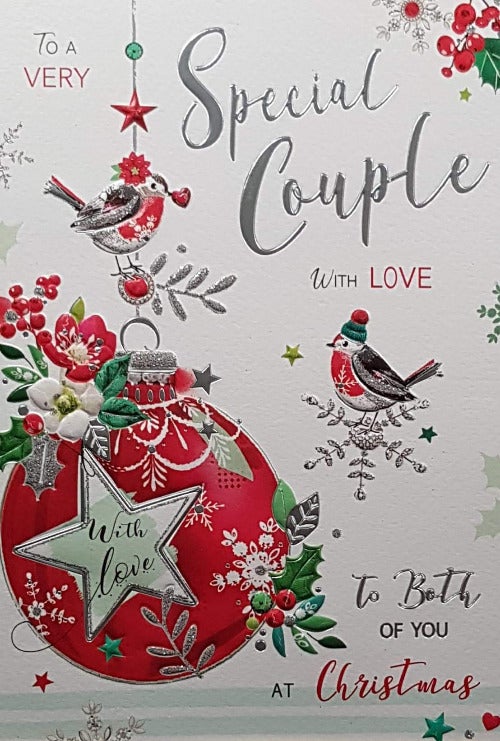 Both Of You Christmas Card 