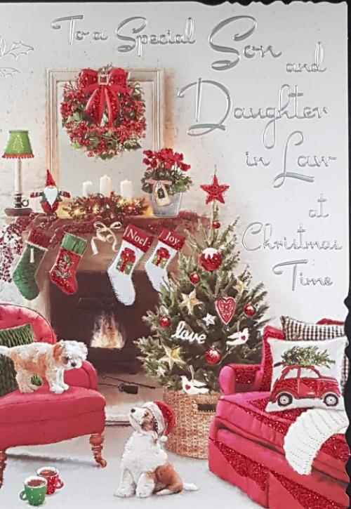 Son And Daughter In Law Christmas Card