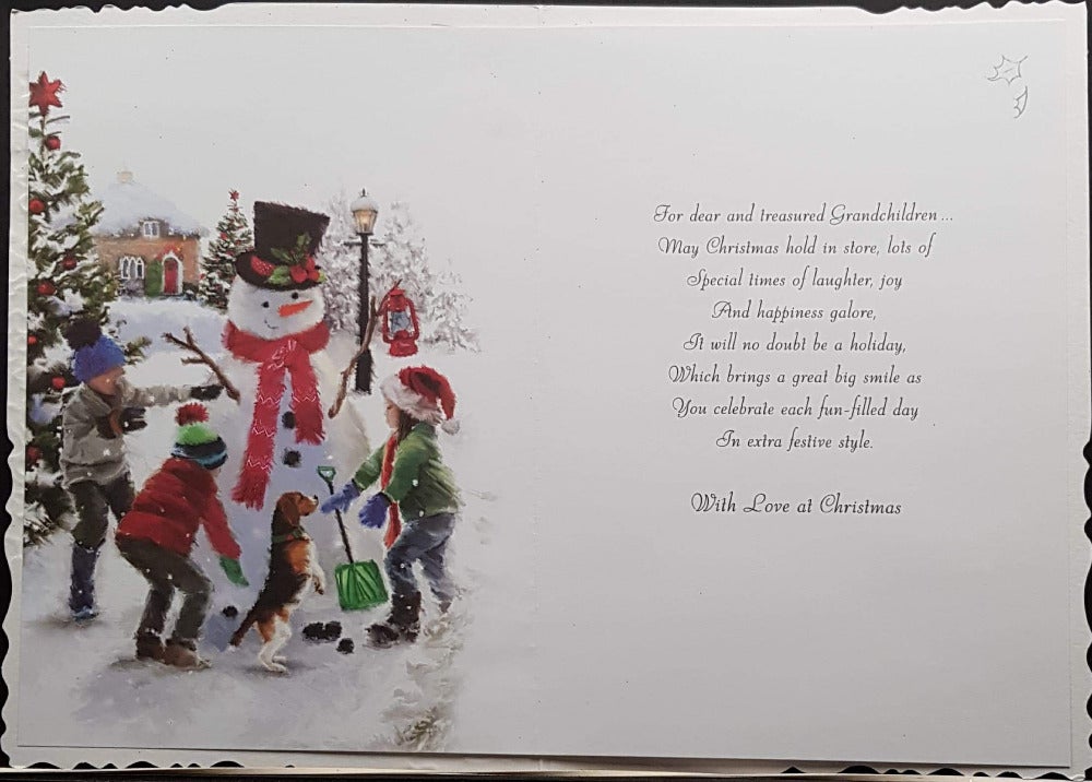 Grandchildren Christmas Card