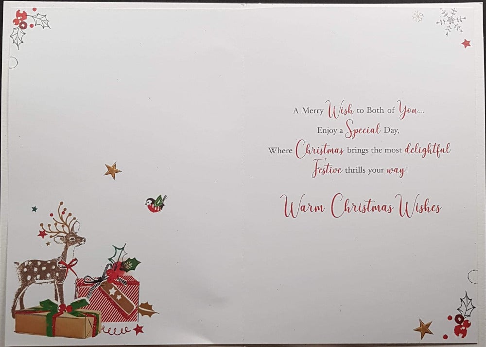 Both Of You Christmas Card