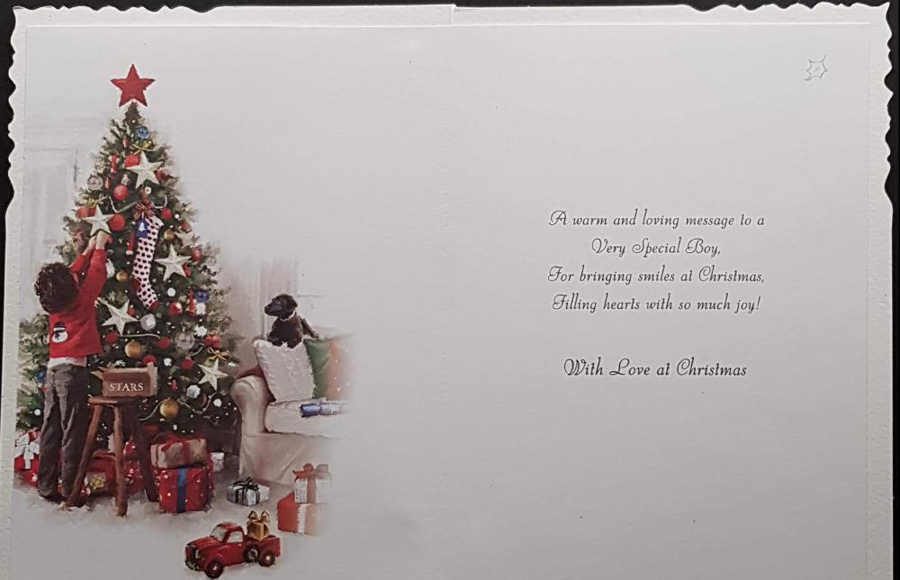 Grandson Christmas Card