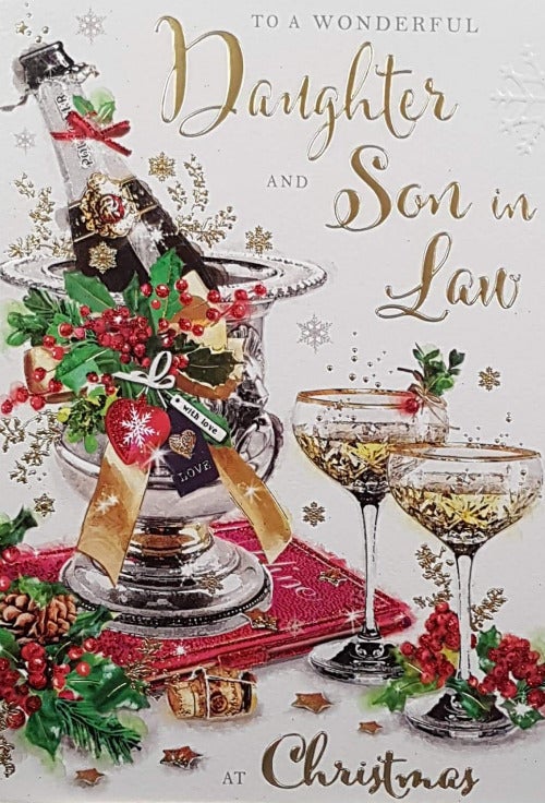 Daughter And Son In Law Christmas Card