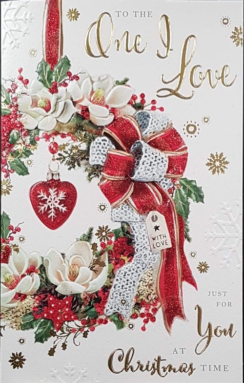 one I love christmas card