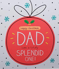 Dad Christmas Card