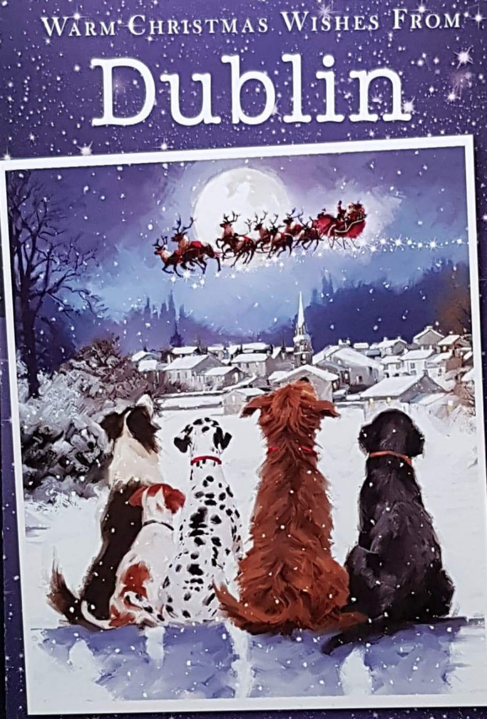 Across The Miles Christmas Card