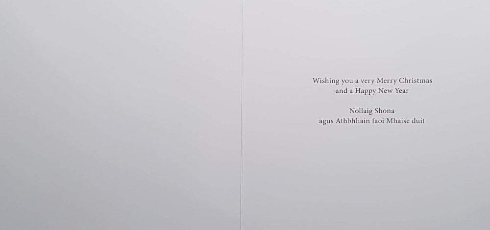 Charity Christmas Card (In Irish & English) - Cello / The Irish Hospice Foundation & Tired Puppies On A Cauch