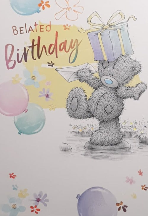 Birthday Card - Belated