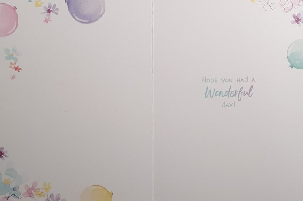 Birthday Card - Belated