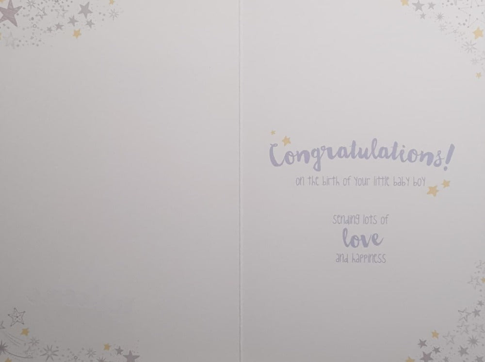 New Baby Card - Boy