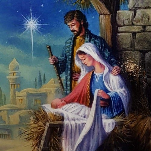 Charity Christmas Card (In Irish & English) - Cello / Children's Health Foundation & St. Joseph And St. Mary