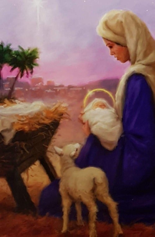 Charity Christmas Card (In Irish & English) - Cello / Children's Health Foundation & St. Mary Caring Of Baby Jesus