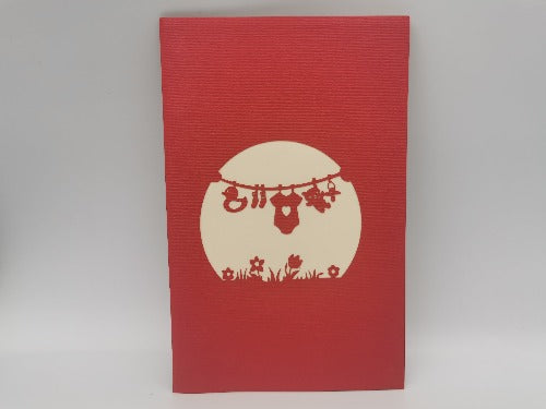 New Baby Pop Up Card