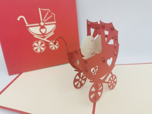 New Baby Pop Up Card