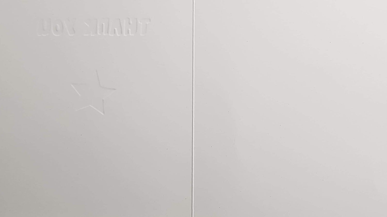 Thank You Card - Teacher / A Gold Star