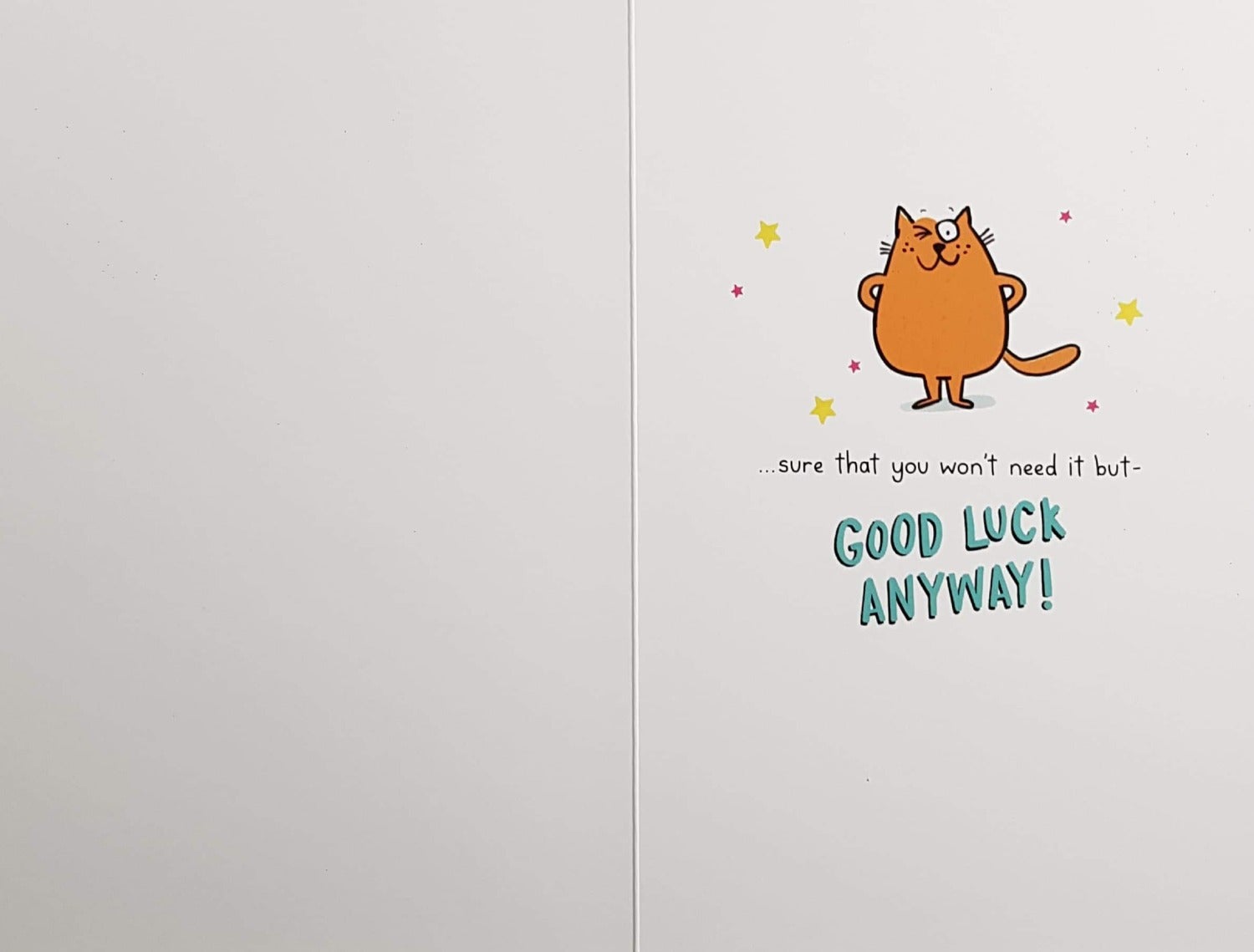 Good Luck Card - Exam / The Hard Work Is Behind You...