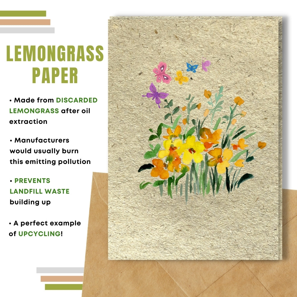 General Blank Card - Flower Field