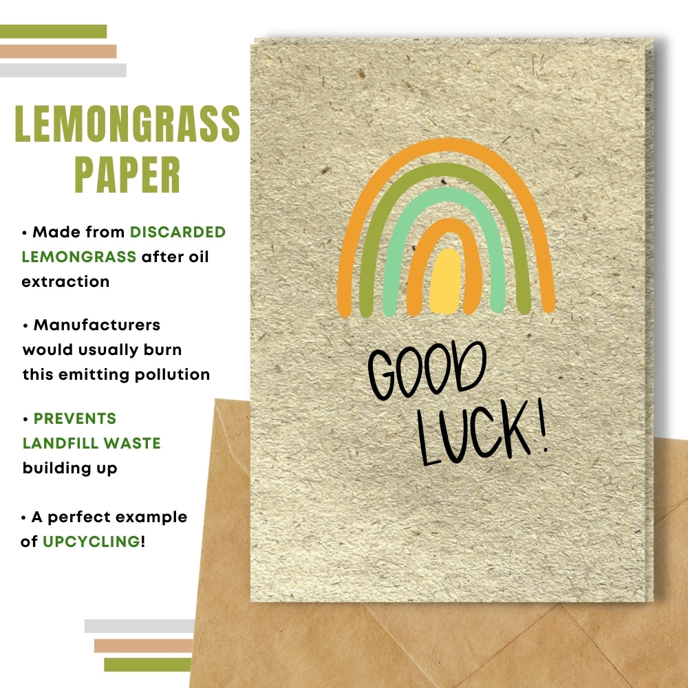 General Good Luck Card - Rainbow