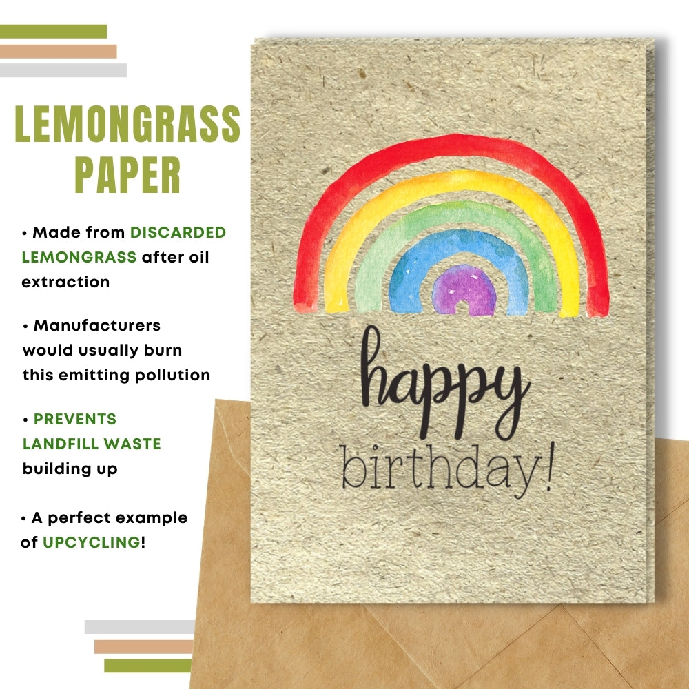 General Birthday Card - Rainbow