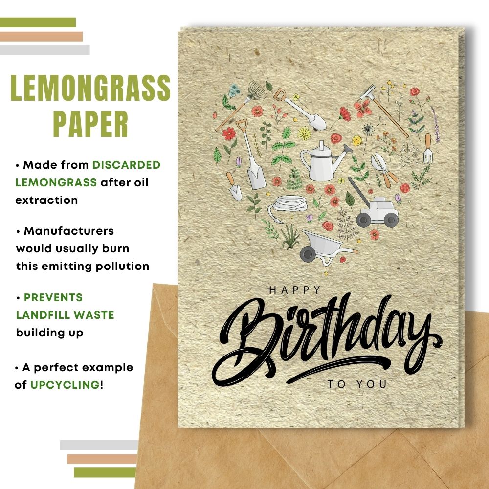 General Birthday Card - Beating Garden