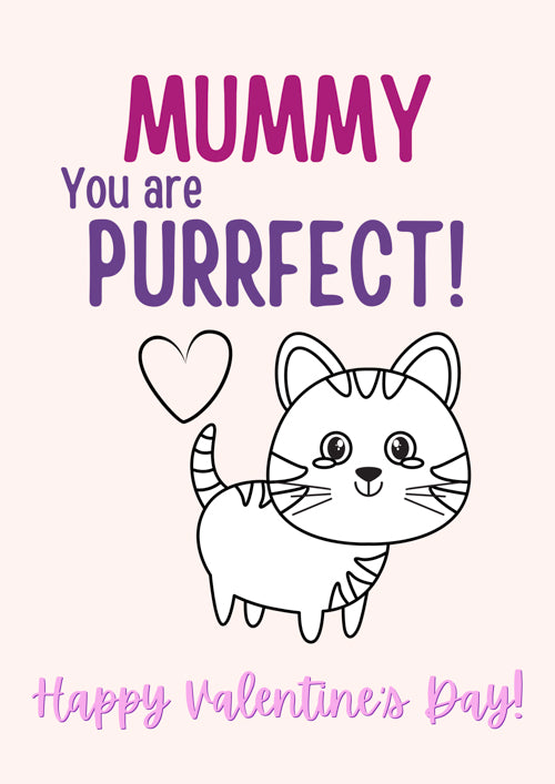 Funny Mummy Valentines Day Card Personalisation