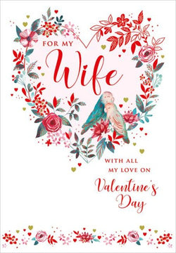 Wife Valentines Day Card